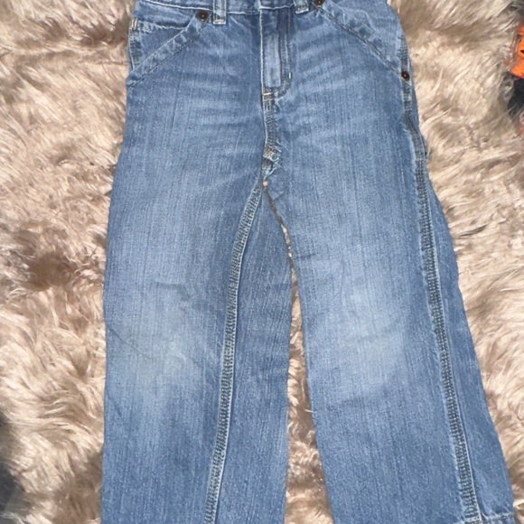 VINTAGE 2009 GAP Carpenter Jeans For Toddler Girls 4 Years, Cargo Pockets - Picture 2 of 9